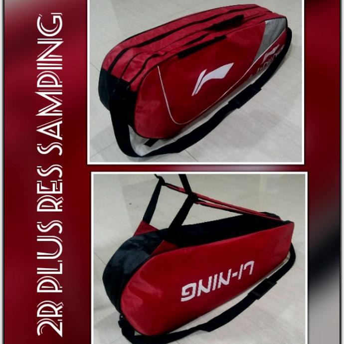 Terbaru Tas Raket Ransel 2R Plus Badminton Bulutangkis Lining Original