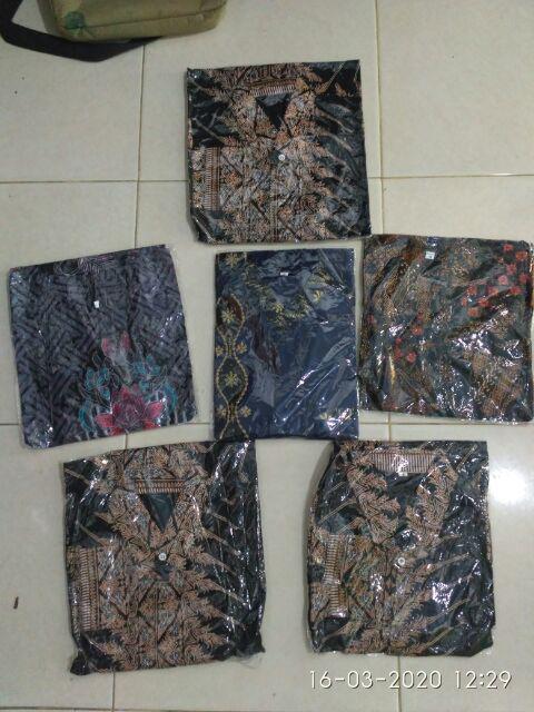 Atasan Batik Dolby Dolbi Dobby Doby Tenun Sutra Tulis Halus Katun Atbm Baron ,sarombit