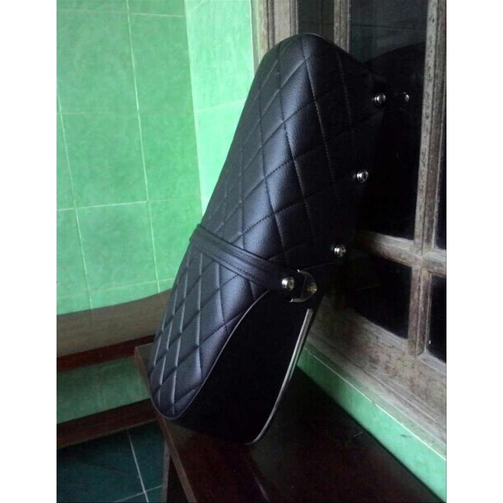 Jok CB Dream motif kotak-kotak Tebal Bagus