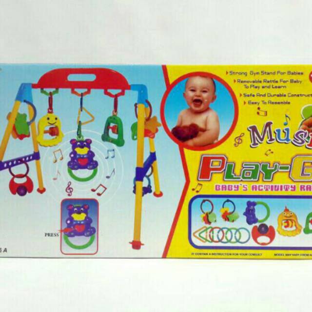 Musical playgym baby / mainan bayi playgym