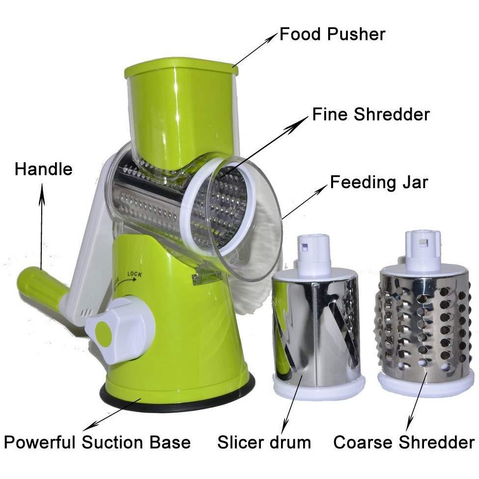 Parutan Sayuran / Tumbling box shredder / pengiling sayur all in one / Alat Perajang Serbaguna