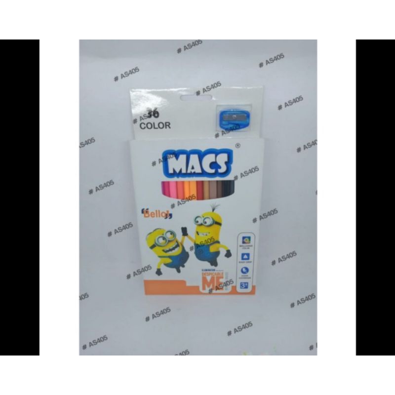 

Pensil Warna Macs 36 Warna