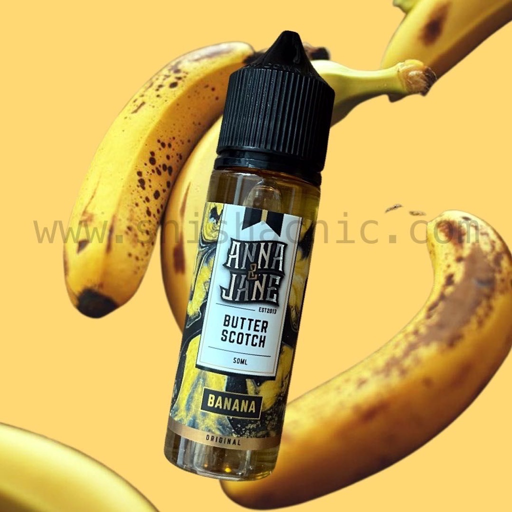 Anna and Jane Butterscotch V2 Banana 60ML AUTHENTIC