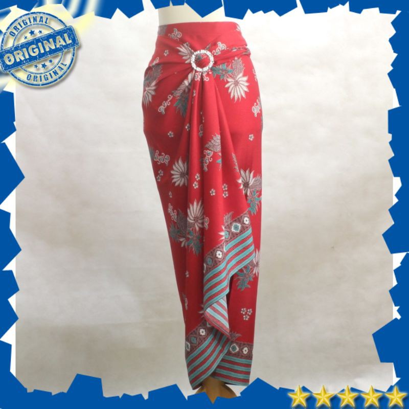 Rok Batik Serut Abstrak Plisket ROK BATIK PLISKET PLUS