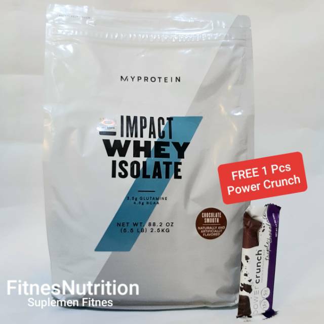 My Protein Impact Whey Isolate 5.5 Lbs BPOM Whey Protein Isolate