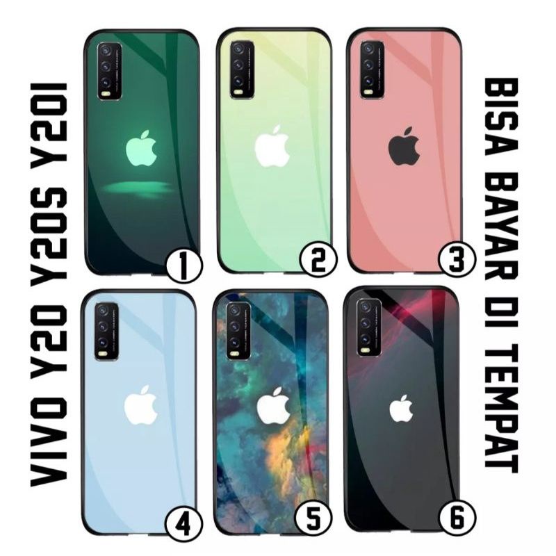 ubluk store case Vivo Y12s/Y20/Y20i/Y12s motif Apple iphone