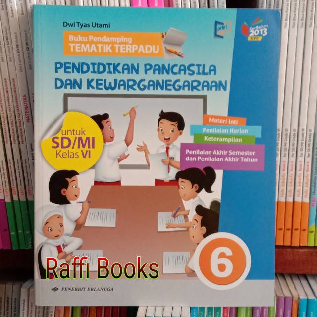 Jual Buku Buping Ppkn Kelas 6 Sd Mi K13 Revisi Erlangga Indonesia