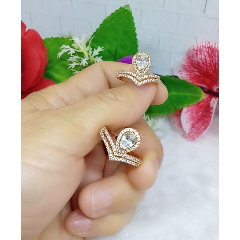 Cincin xuping permata a0027-0030