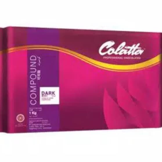 

COKELAT- COLATTA DARK 1KG - COKLAT BATANGAN COLATTA DARK COMPOUND -COKELAT.