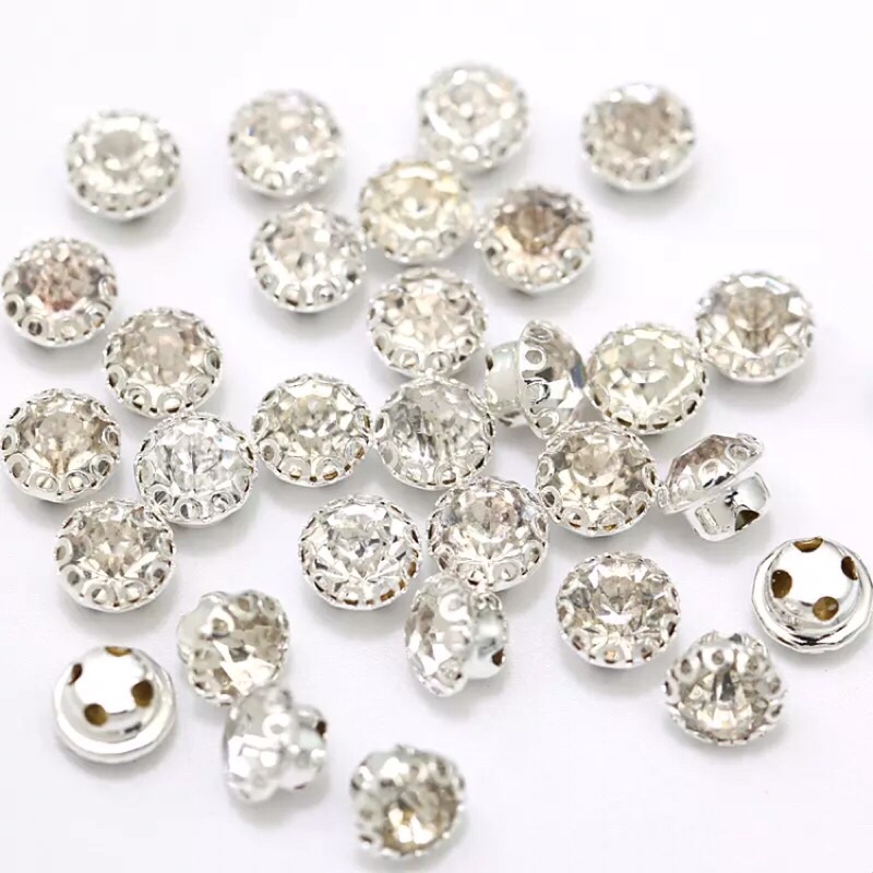 payet cangkang / diamond cangkang bulat size 7mm dan 8mm perlusin