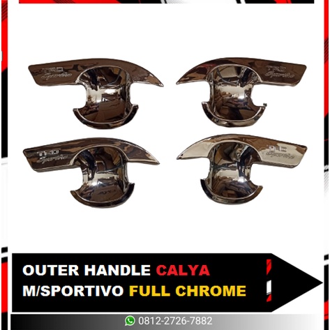 OUTER HANDLE CALYA SPORTIVO FULL CHROME