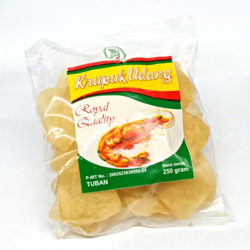 

kerupuk udang - Krupuk udang guci toak "ROYAL" khas tuban 250grm