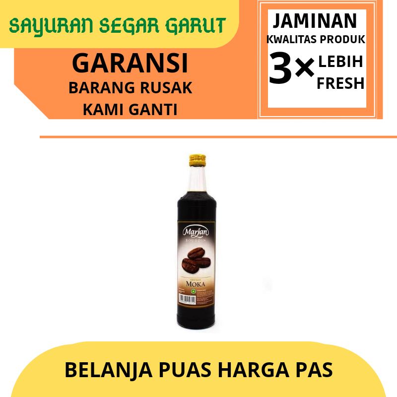 

Syrup Marjan Boudoin Rasa Moca 460ml by Sayuran Segar Garut