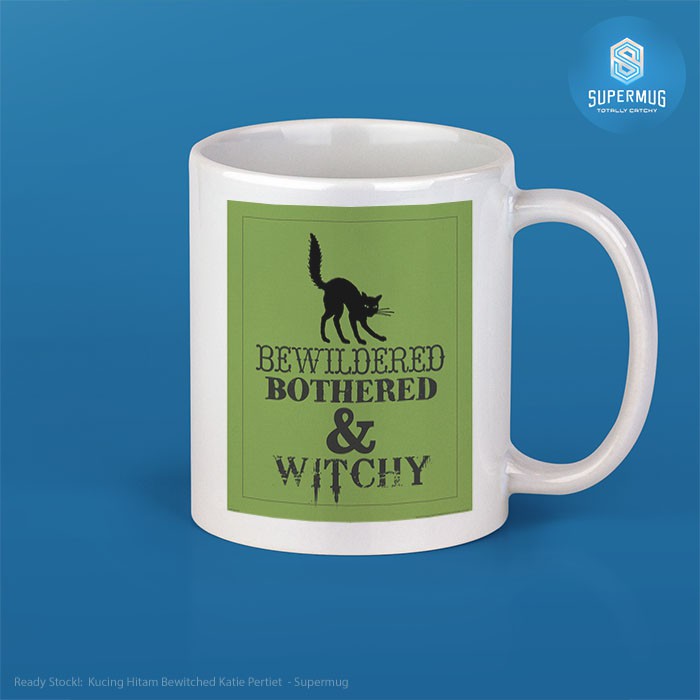 Cangkir Mug Kucing Hitam Bewitched Katie Pertiet