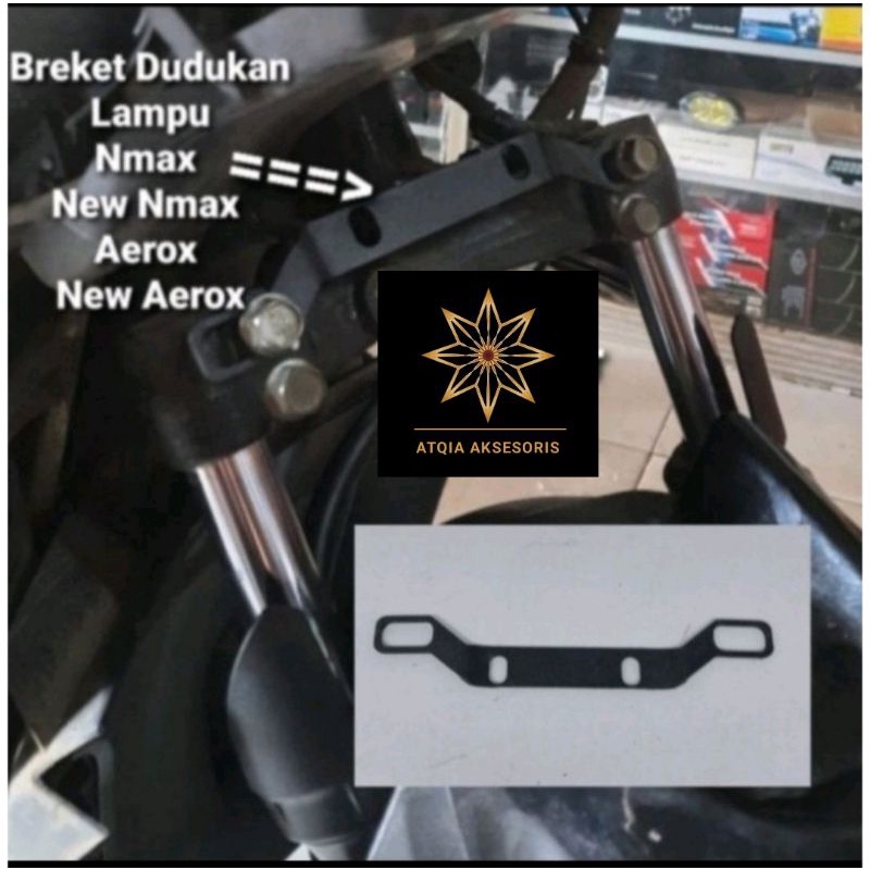 Breket dudukan lampu tembak dudukan lampu sorot untuk nmax Aerox Lexi