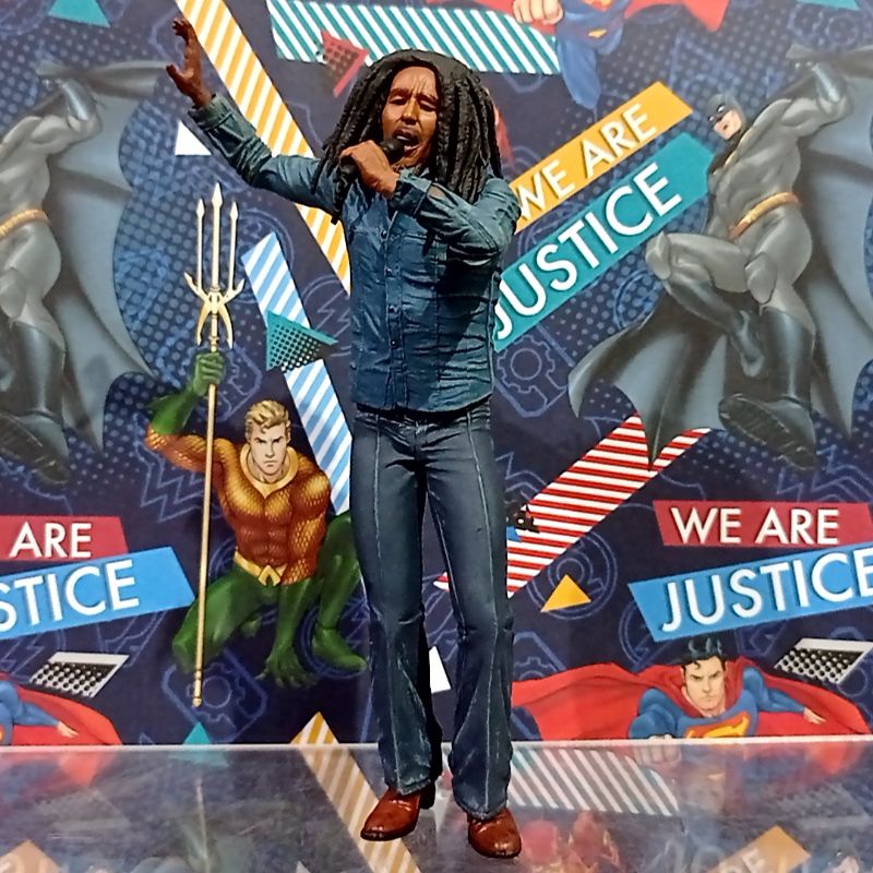 pajangan Action Figure Bob Marley 16cm