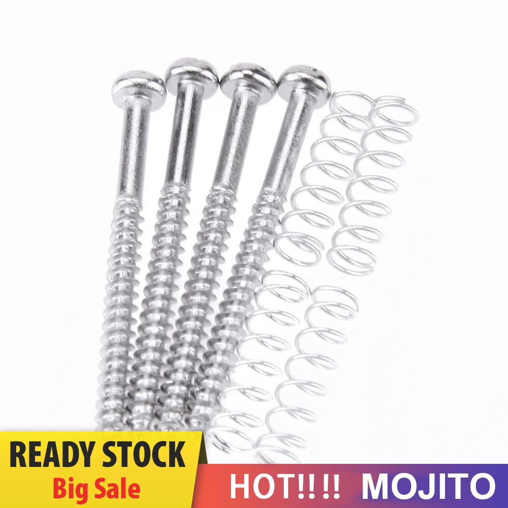 2pcs 4 Senar Noiseless Pickup Warna Hitam Untuk Pengganti Bass Presisi