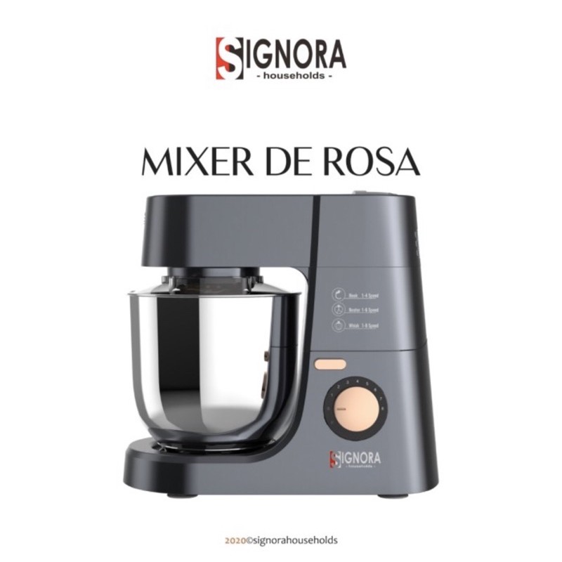 MIXER DE ROSA BY SIGNORA FREE GIFT/SIGNORA MIXER DE ROSA FREE HADIAH/MIXER ROTI/MIXER KUE/SIGNORA