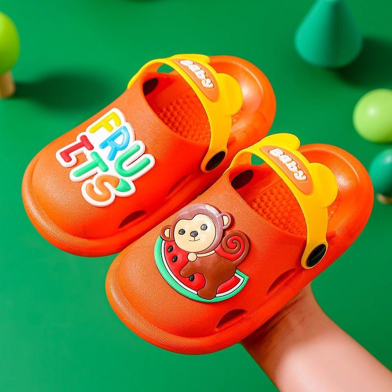 Sandal Karet Anak Karakter Kartun Fruit Animal Import High Quality S2