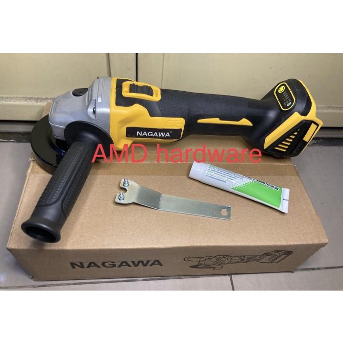 Grinding Nagawa Ncg100U Gerinda Cordless Brushless 4" Hanya Unit Tanpa Baterai