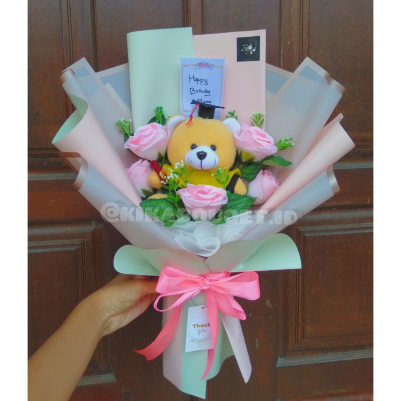 

Buket wisuda/Hadiah ulangtahun/Buket Imut