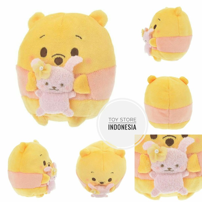 ORIGINAL DISNEY UFUFY SMALL - EASTER WINNIE THE POOH - WANGI