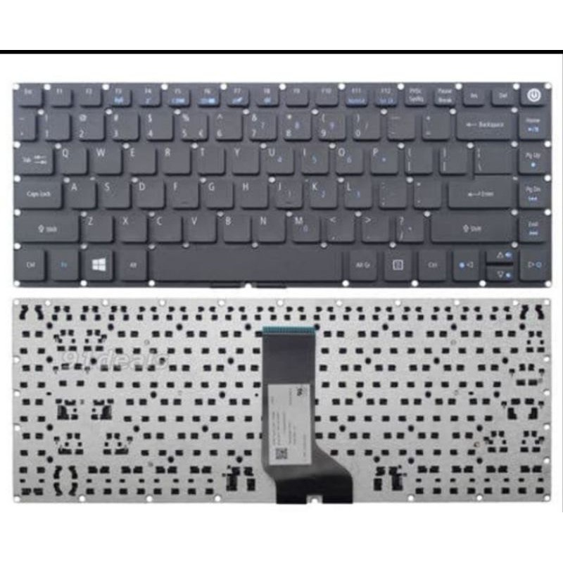 ORIGINAL Keyboard Acer Aspire ES1-432, ES1-433 Series (Black)
