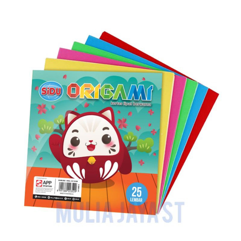 

KERTAS ORIGAMI / KERTAS LIPAT SIDU COLOUR PAPER 16X16