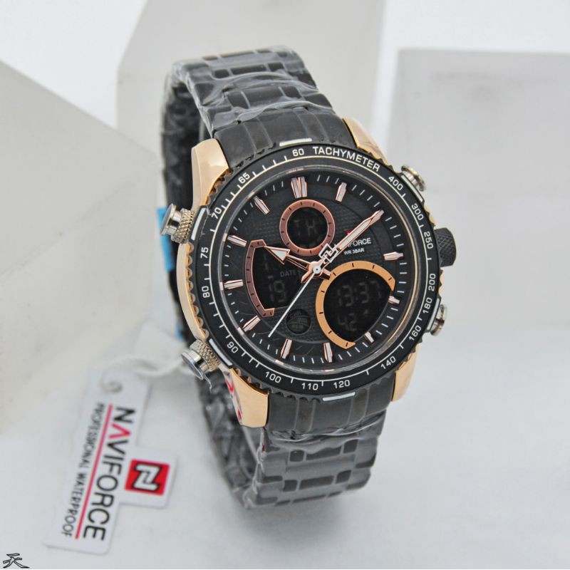 Jam Tangan Pria Naviforce Original NF9182MS Garansi 1 Tahun