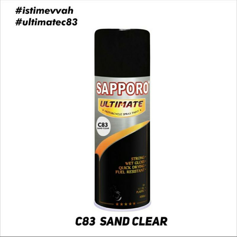Sapporo Ultimate C83 Sand Clear