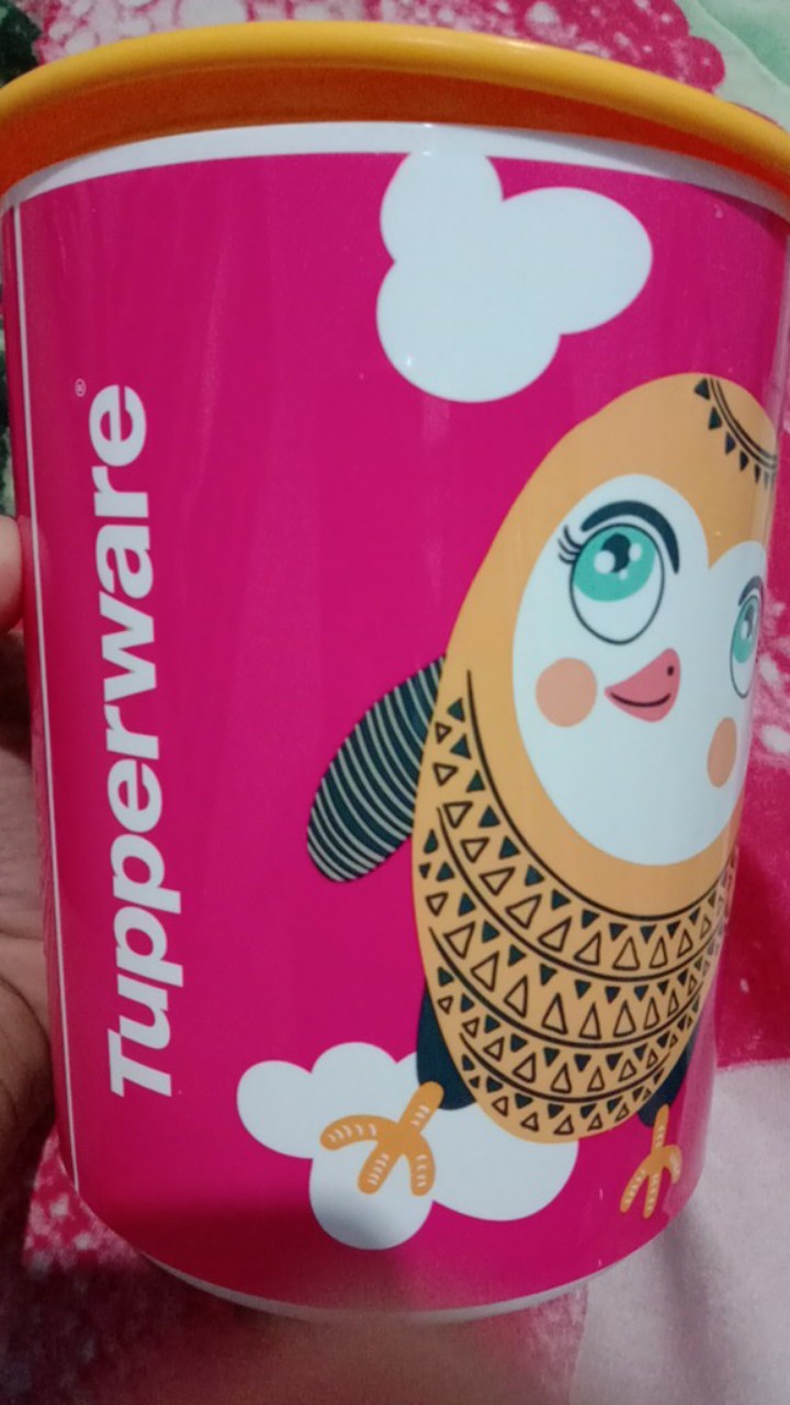 Owl / Birdie Canister Pink (1 Pcs) Toples Susu Tupwr