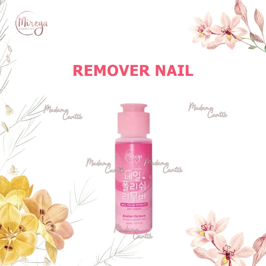 ✿ MADAME ✿ MIREYA EXPERT TOUCH NAIL POLISH REMOVER PENGHAPUS KUTEK BPOM