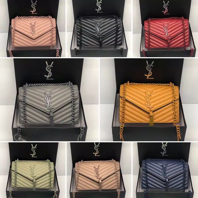 TAS WANITA PREMIUM YSL + BOX EXCLUSIVE