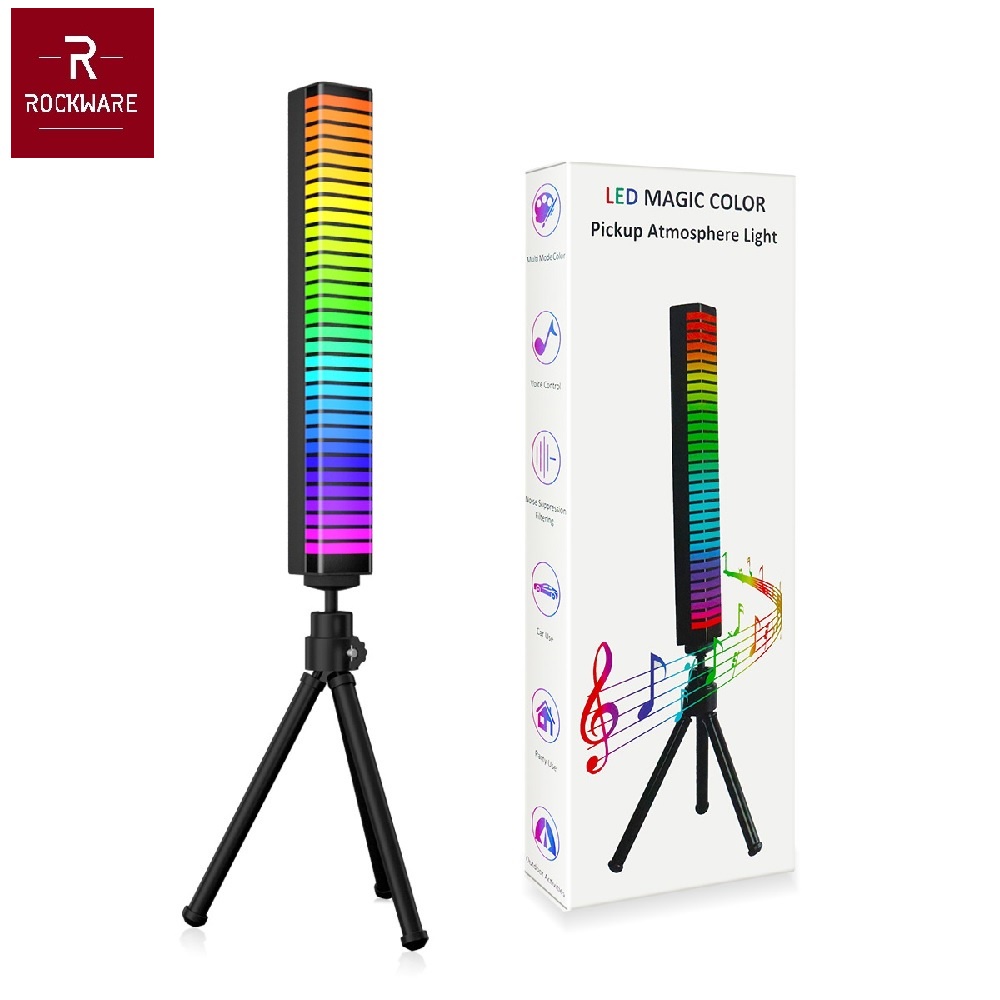 ROCKWARE 32 LED RGB Magic Color Pickup Atmosphere Rhythm Light