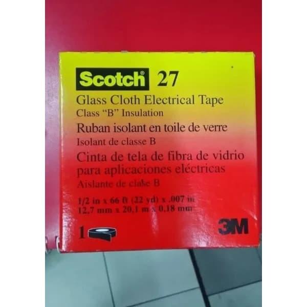 Electrical Tape -3M Scotch- Glass Cloth Electrical Tape 27 (scotch 27)