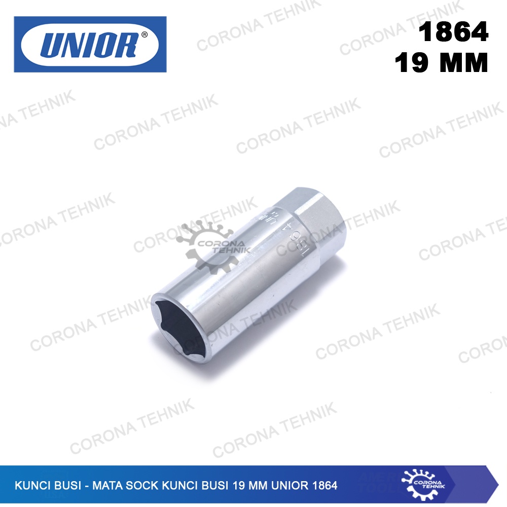 UNIOR 1864 - Sale - Kunci Busi - Mata Sock Kunci Busi 19 mm