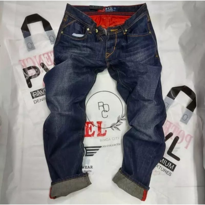 CELANA JEANS STANDART ORIGINAL PAVEL PRIA//CELANA PANJANG REGULER PAVEL PRIA TERBARU