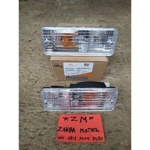 Lampu bemper Carry extra kristal