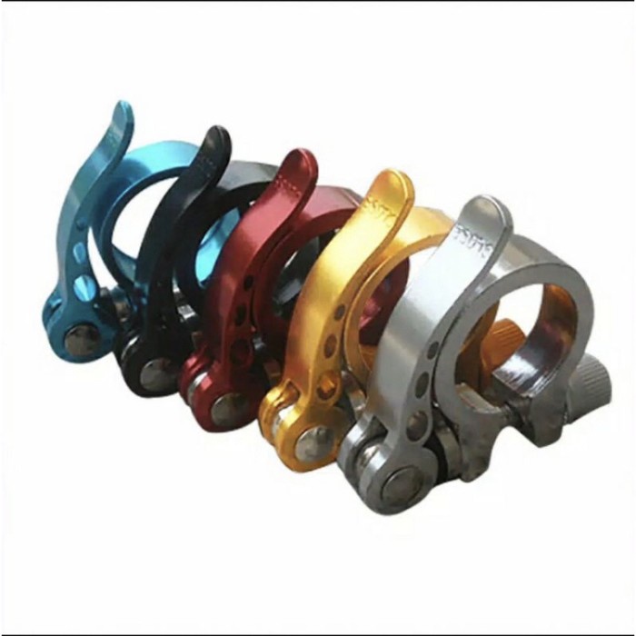 Bike cycling saddle seat post Clamp 31,8 mm quich release