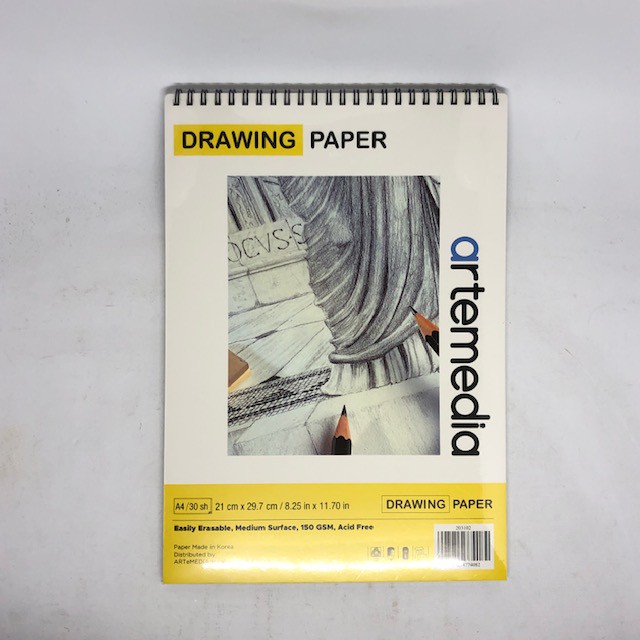 

ARTEMEDIA DRAWING BOOK A4 150GR 30SH 203102