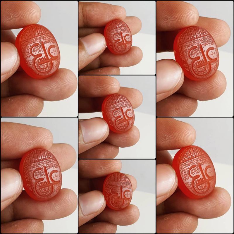 BATU YAMAN AHMAR ORIGINAL YEMEN DENGAN UKIRAN HANDMADE TANGAN HIRIZ AINU ALI