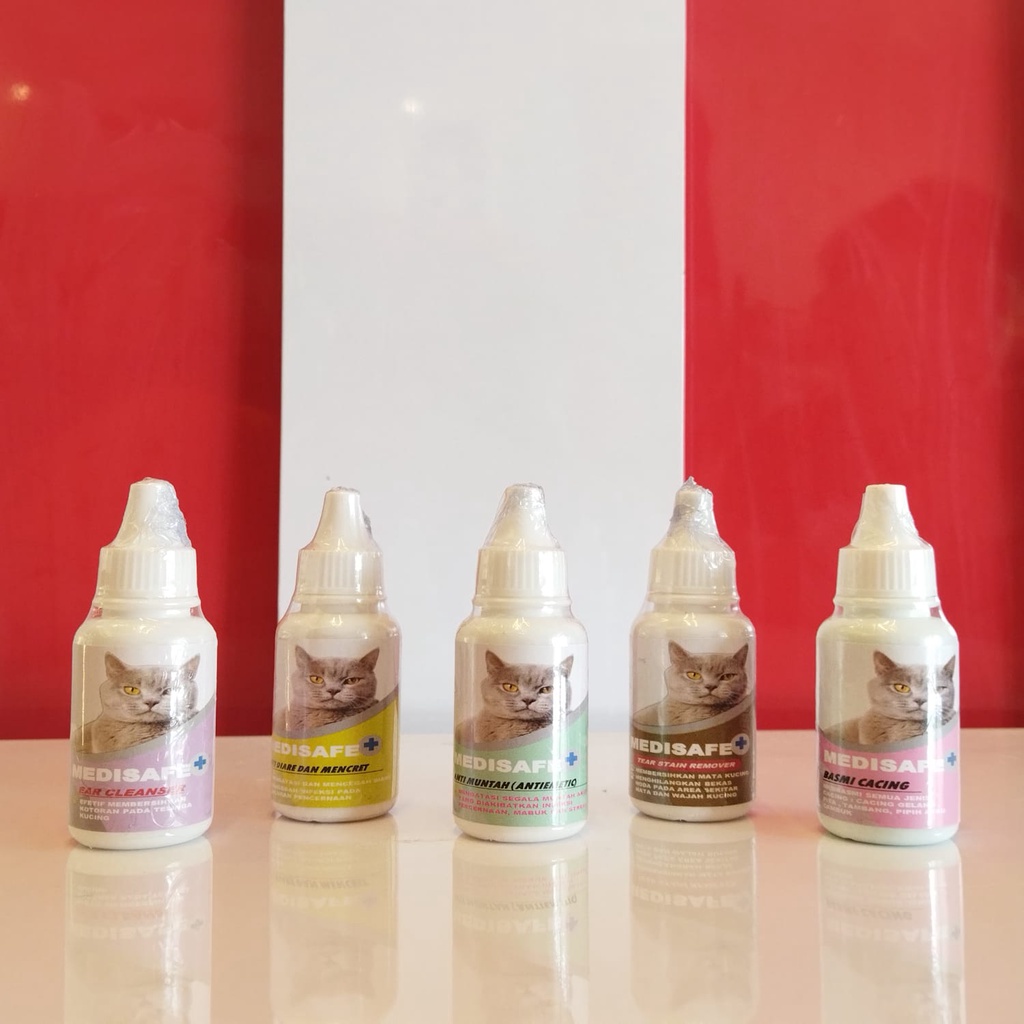 Medisafe ANTI MUNTAH 30ml Obat Anti muntah kucing 30ML