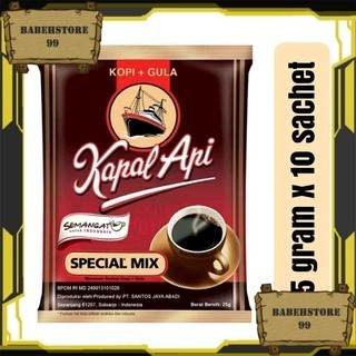 

Kopi Kapal Api Special Mix isi 10pcs/saset x 24gr/saset