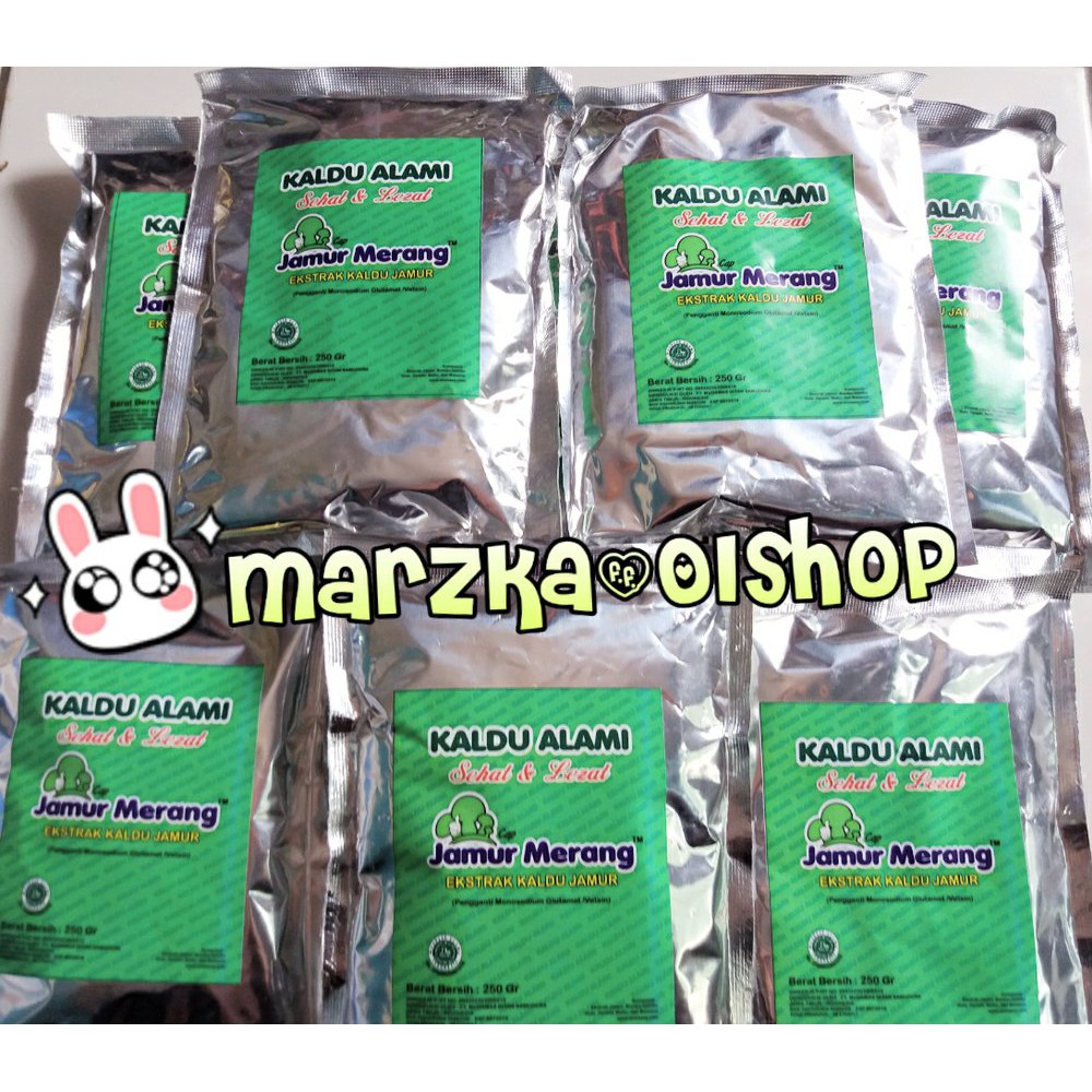 

Kaldu alami jamur merang 250gr isi 10pack Best Quality