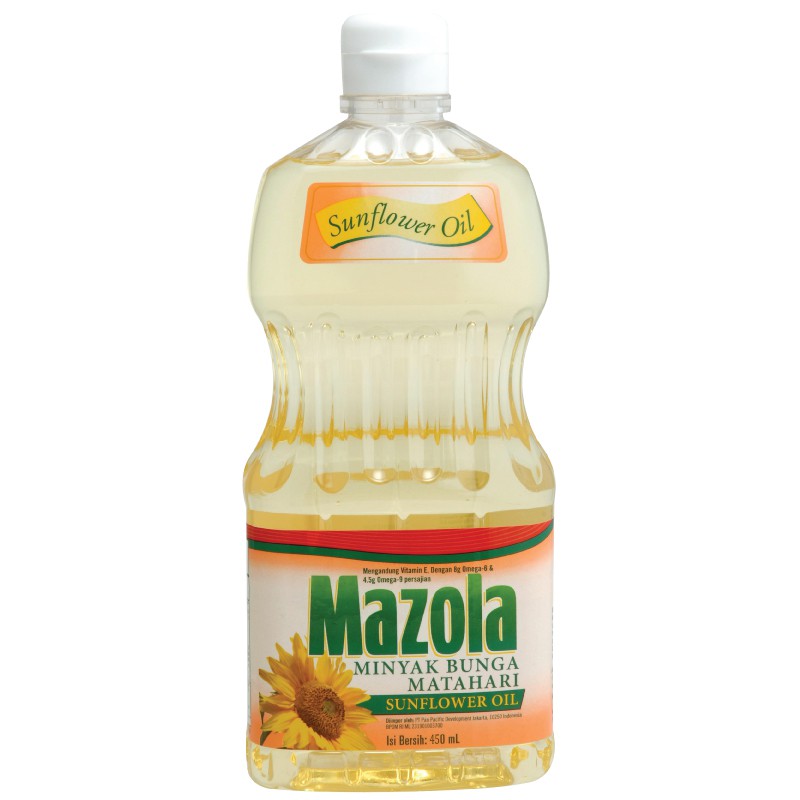 

Mazola Sunflower Oil 450ml By Sembakoe