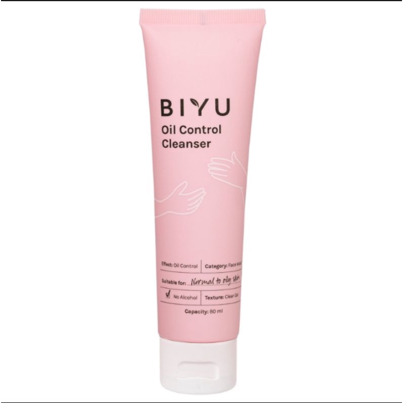 Biyu Oil Control Cleanser Oilfree Facial Wash Biyuskin Skincare
