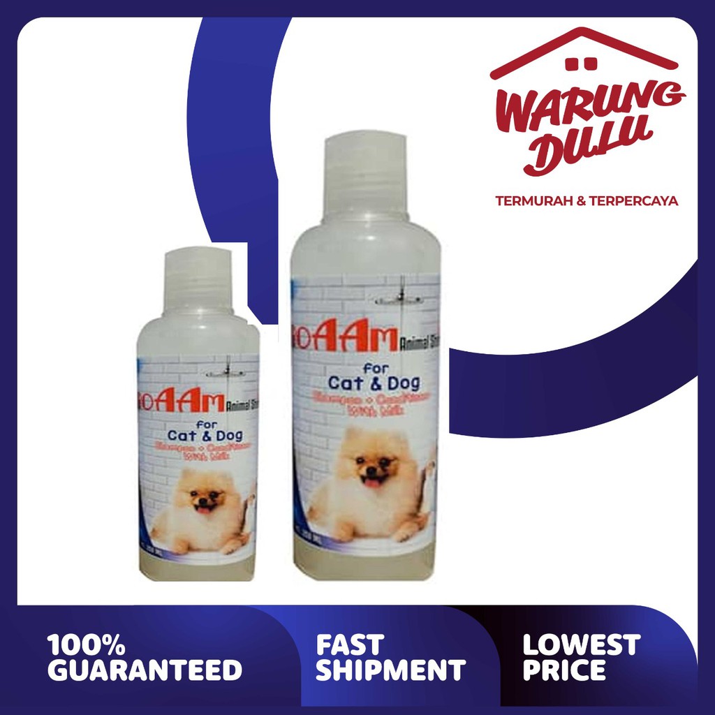 SHAMPO BOAAM UNTUK KUCING ANJING CONDITIONER FLOWER 250ML