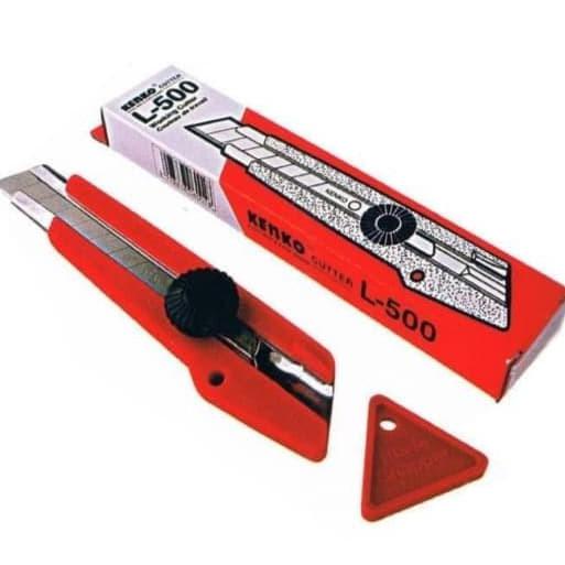 

Diskon Kenko Pisau Cutter L500 L 500 Kenko Cutter Besar Cuter Pemotong Kertas Hemat