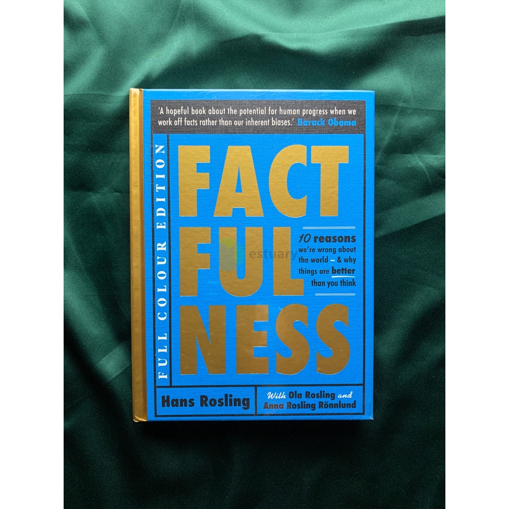 NEW - Novel/Buku Factfulness Illustrated - Hans Rosling (HC)