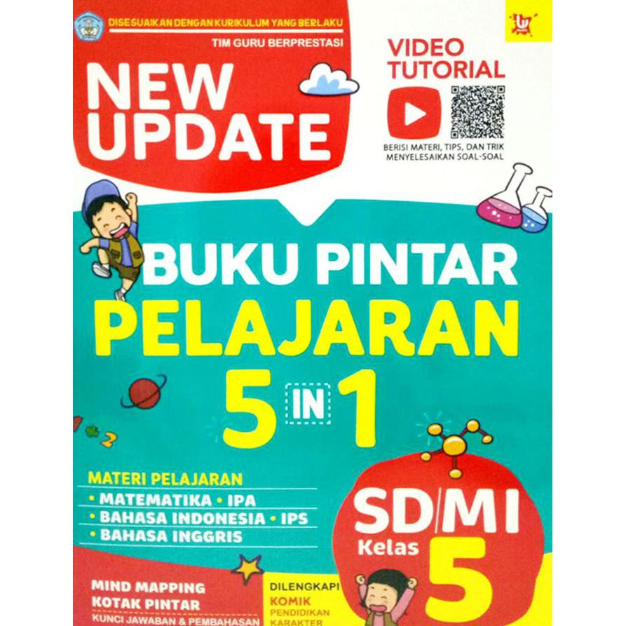 Order Now New Update Buku Pintar Pelajaran 5 In 1 Sd Mi Kelas 5